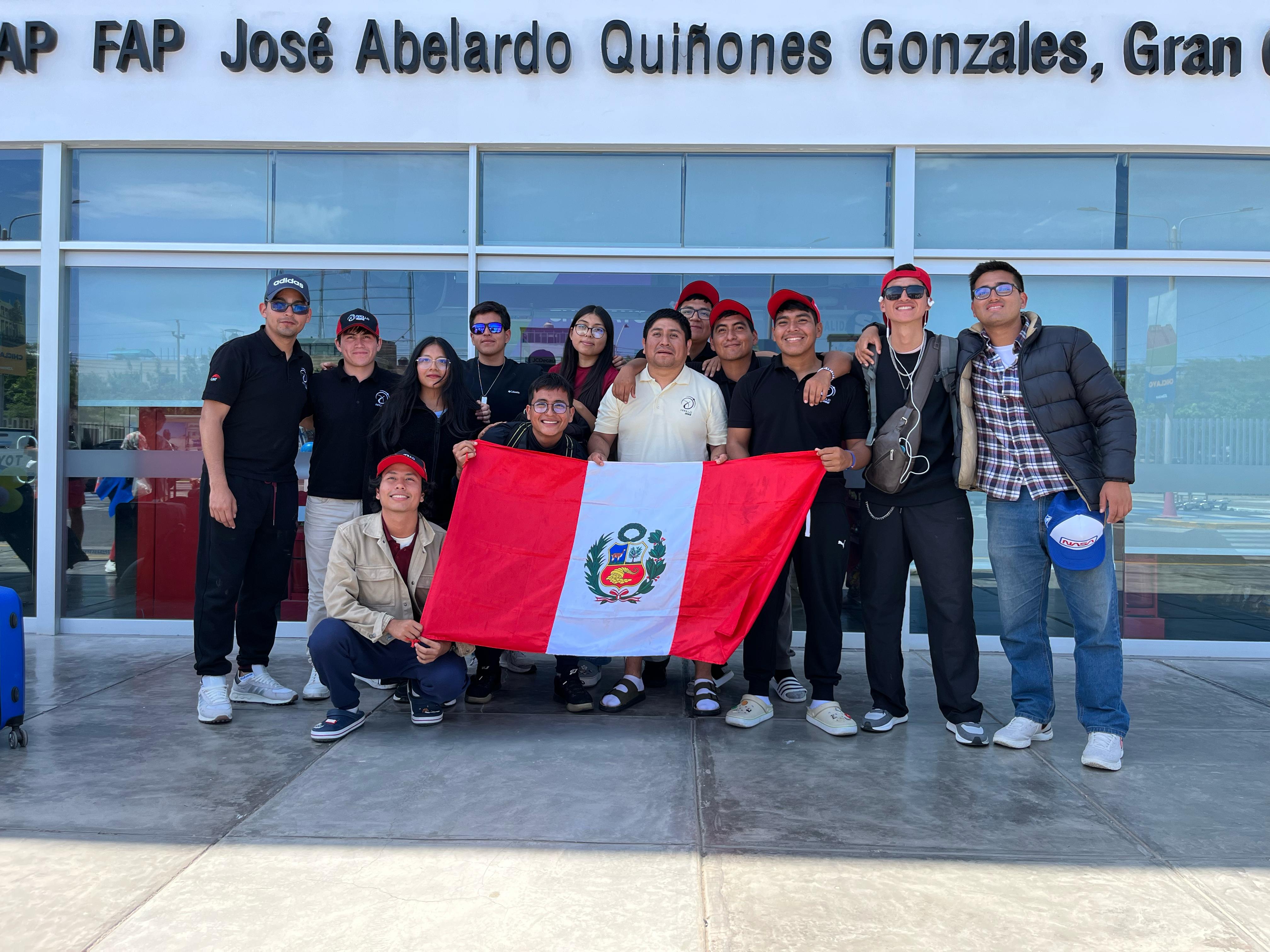 Team returning to Peru after the event